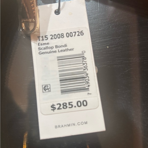 Brahmin Esme Shoulder Bag in Scallop Bondi genuine leather - Picture 6 of 14